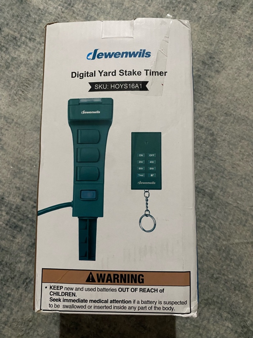 New Dewenwils Digital Yard Stake Timer